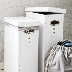 Box Wäsche/Recycling Klein Weiß -Home Essentials Günstiges Geschäft 300258 12987