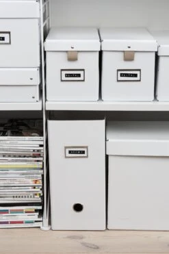 Box Lasche Schmal Weiß 8 Box Lasche Schmal Weiß -Home Essentials Günstiges Geschäft 300280 10874