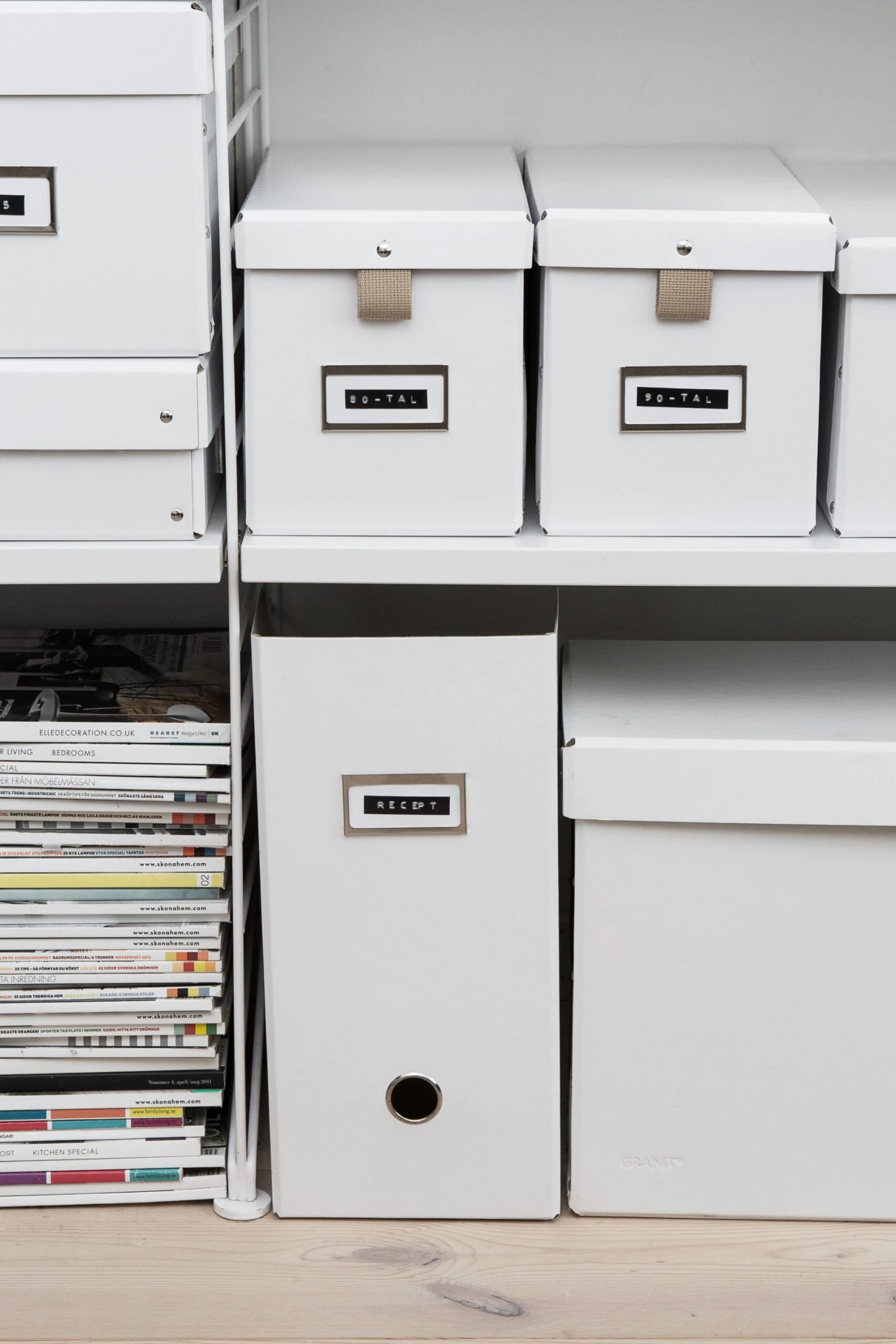 Box Lasche Schmal Weiß 3 Box Lasche Schmal Weiß – Bild 3