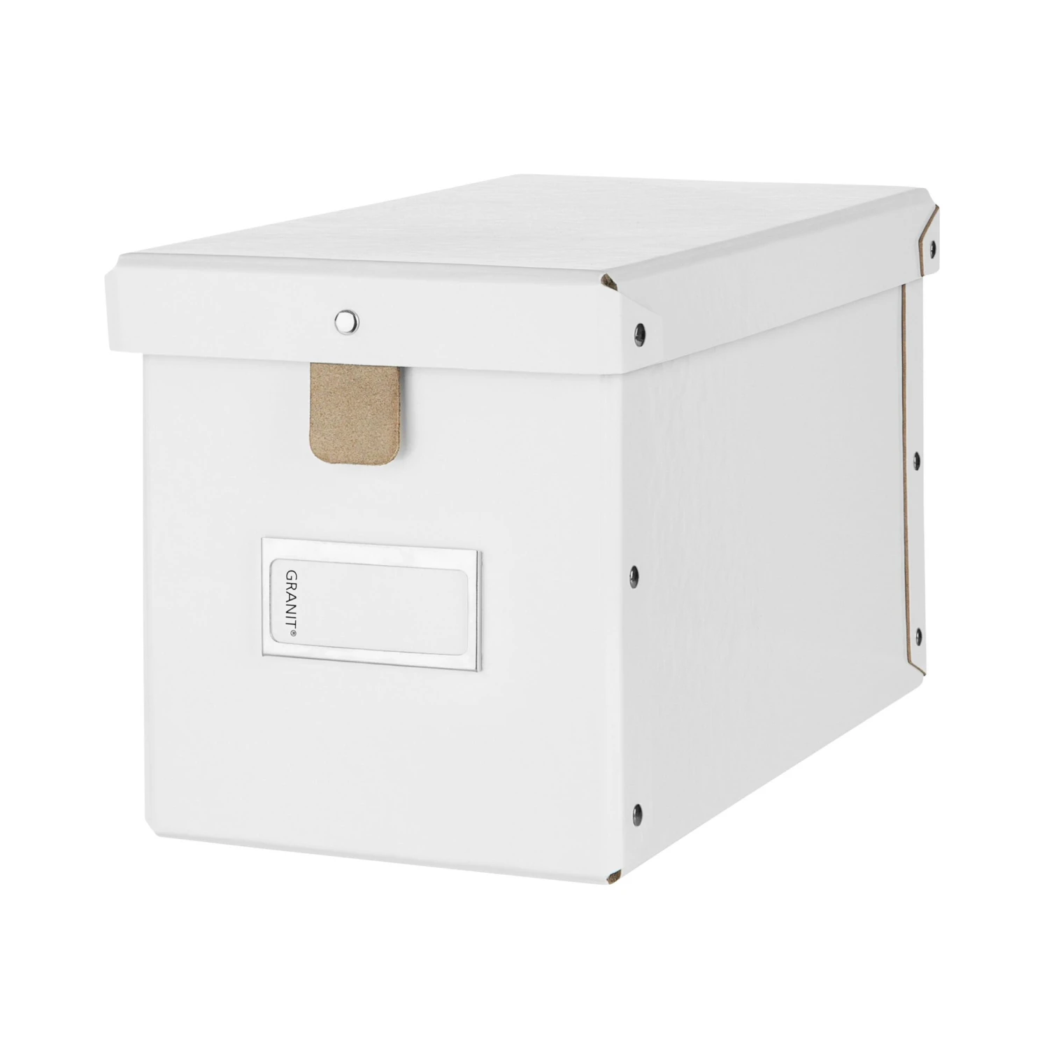 Box Lasche Schmal Weiß 1 Box Lasche Schmal Weiß