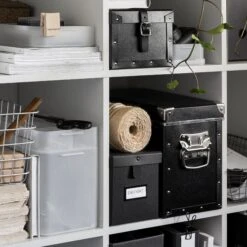 Box Lasche Schmal Graphit -Home Essentials Günstiges Geschäft 300282 13331