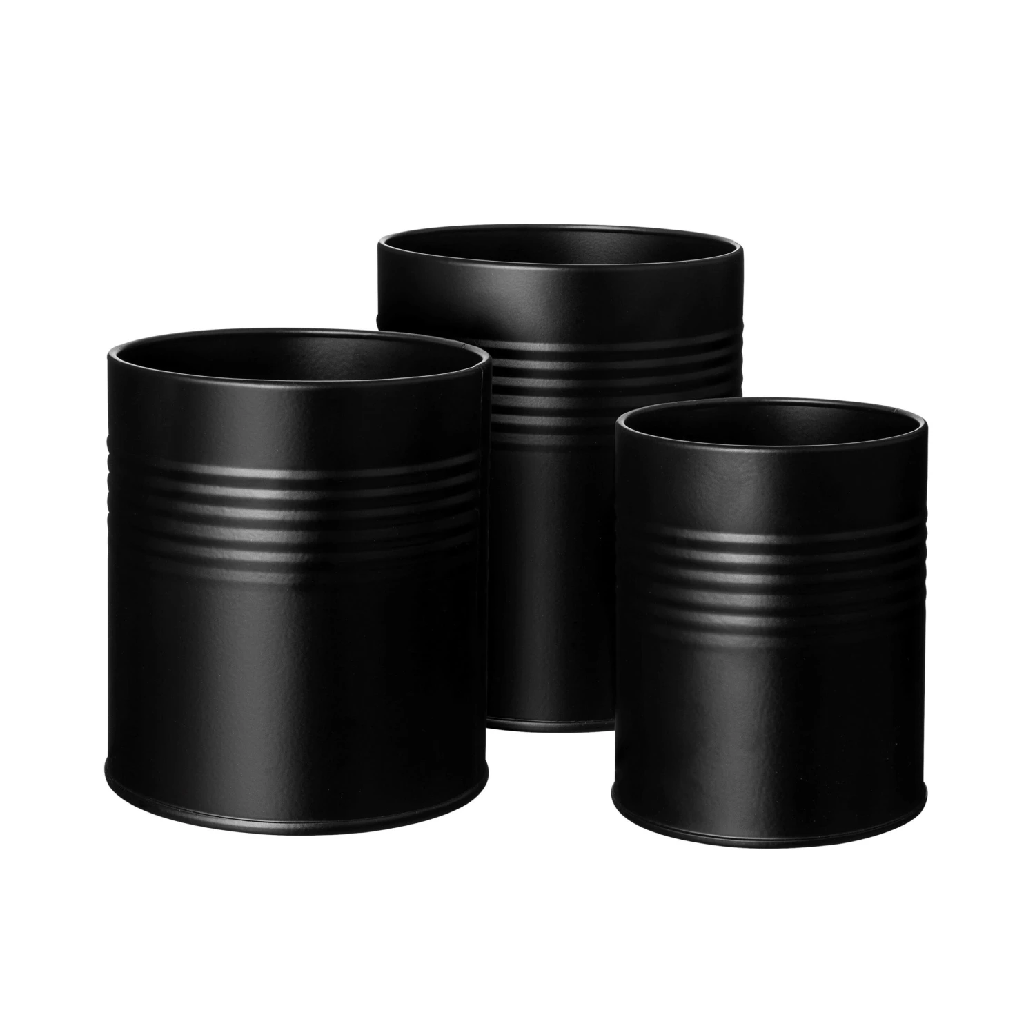 Dose Konserve Medium Schwarz 2 Dose Konserve Medium Schwarz – Bild 2