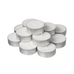 Teelichter Groß Stearin 12er-Pack