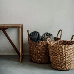 Korb Abaca Rund Griff -Home Essentials Günstiges Geschäft 301177 28087