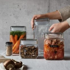 Glasdose Rechteckig 0,8L -Home Essentials Günstiges Geschäft 302359 17469 1