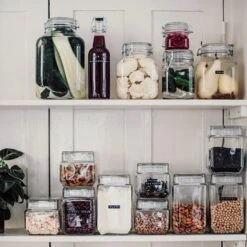 Glasdose Rechteckig 0,8L -Home Essentials Günstiges Geschäft 302359 35007