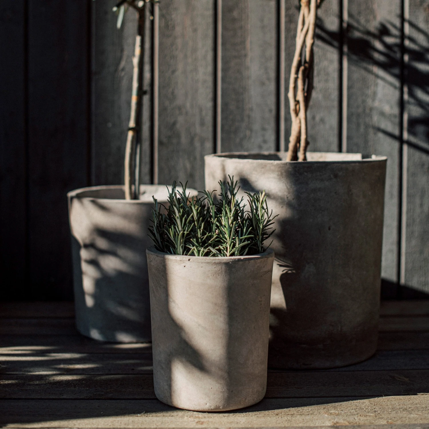 Blumentopf Beton Zylinder Ø18cm 6 Blumentopf Beton Zylinder Ø18cm – Bild 6
