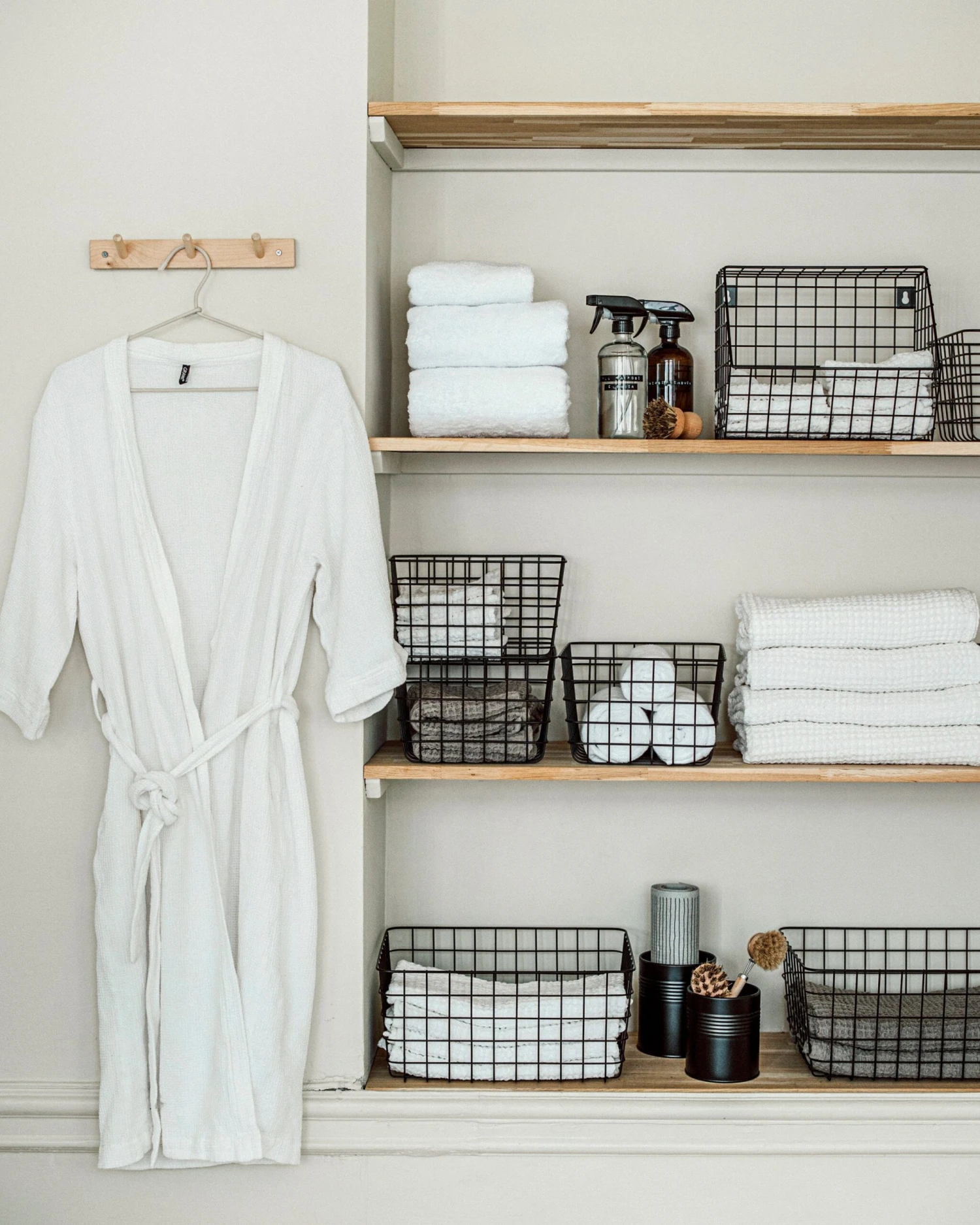 Korb Draht Groß Schwarz 6 Korb Draht Groß Schwarz – Bild 6