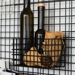 Korb Gitter Haken Schwarz 11 Korb Gitter Haken Schwarz -Home Essentials Günstiges Geschäft 372655 14660