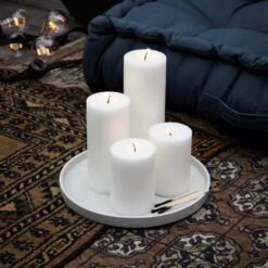 Kerze 7x20cm Weiß 7 Kerze 7x20cm Weiß -Home Essentials Günstiges Geschäft 372678 16688