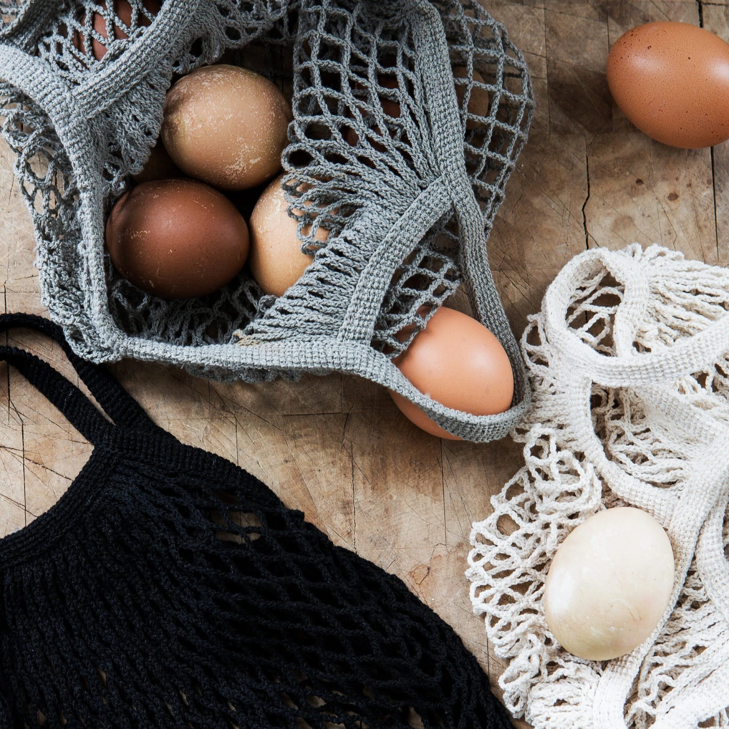 Netztasche Klein Schwarz 2 Netztasche Klein Schwarz – Bild 2