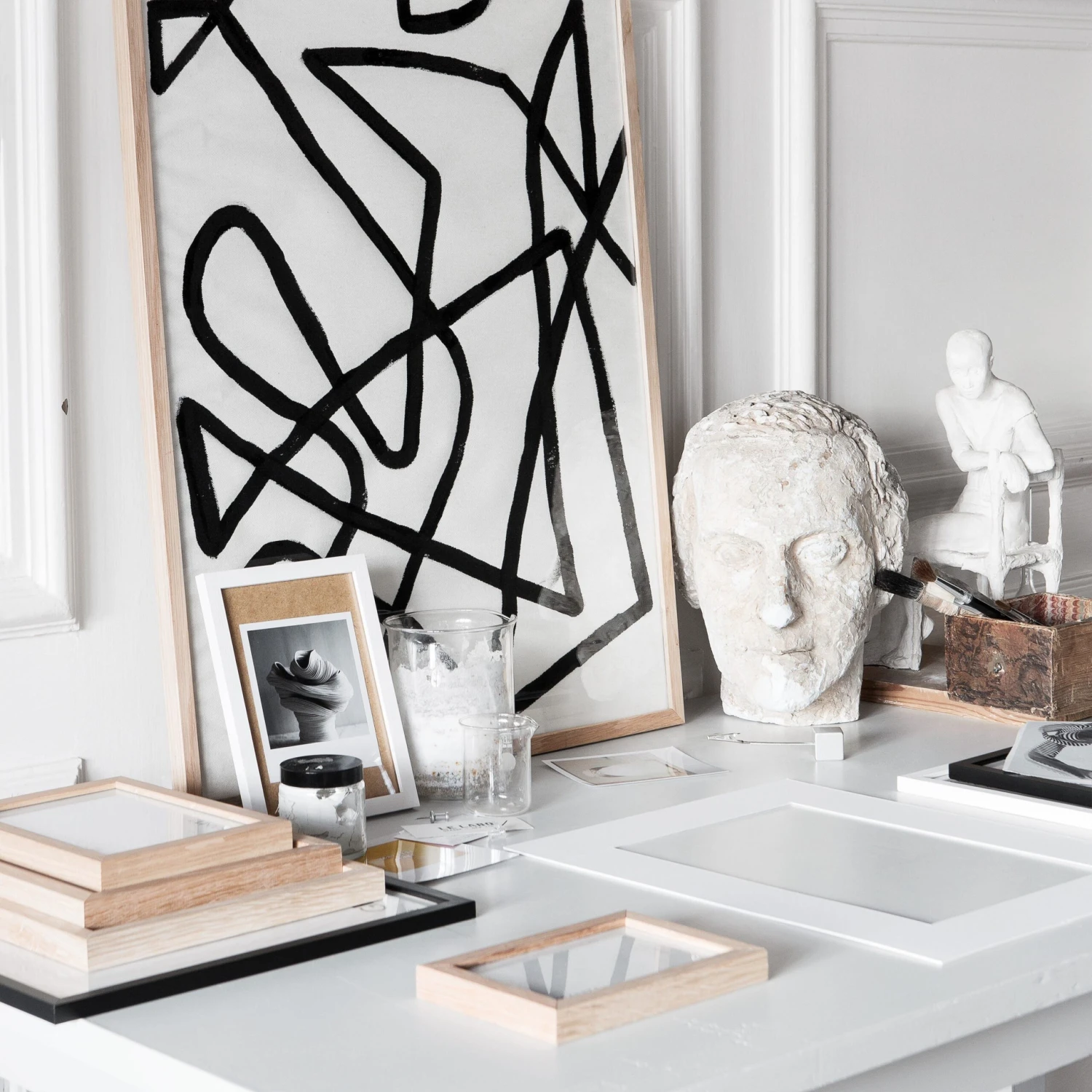 Bilderrahmen 50x70cm Eiche 2 Bilderrahmen 50x70cm Eiche – Bild 2