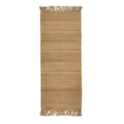 Home Essentials Günstiges Geschäft 29 Teppich Jute Handgewebt Mit Fransen 70x200cm
