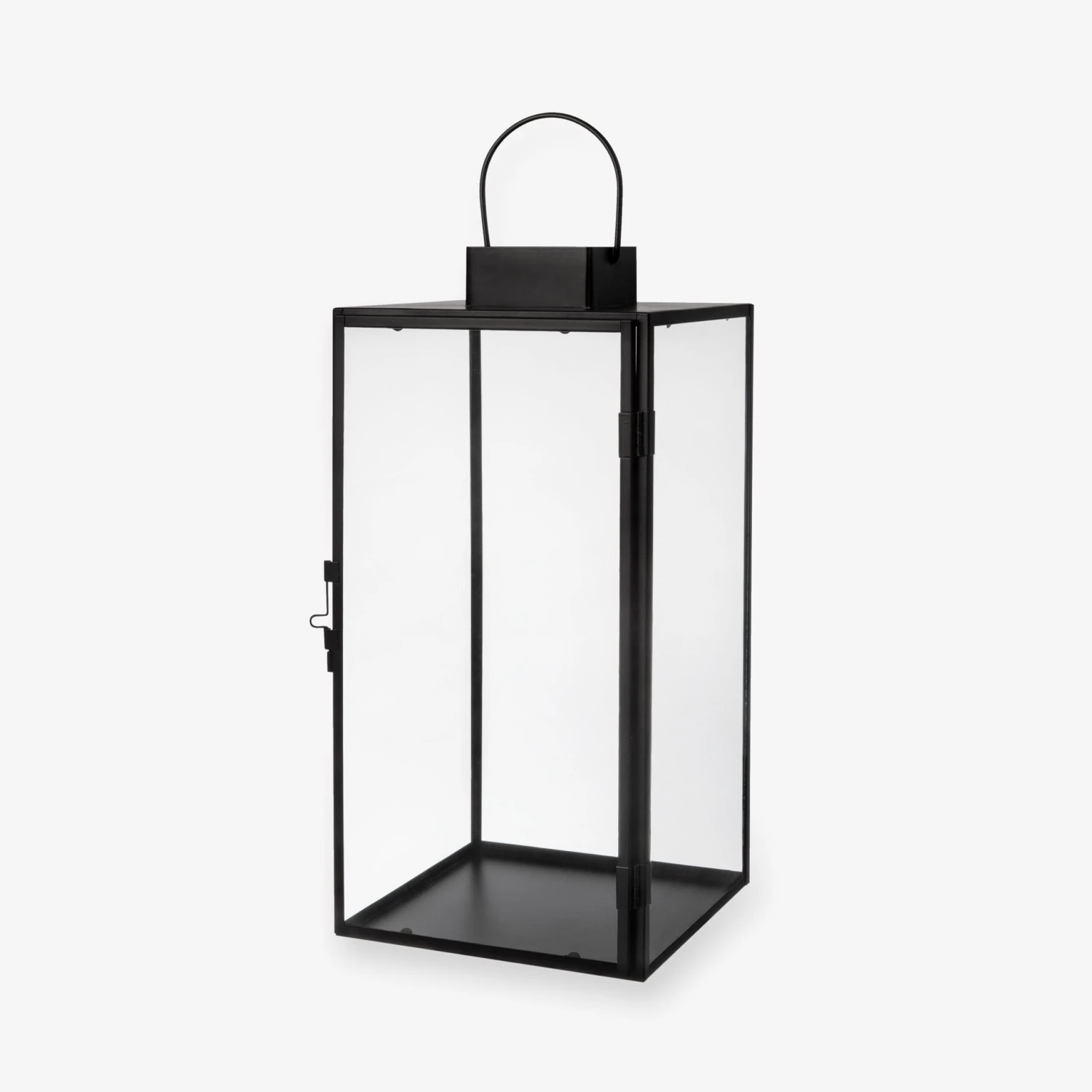 Laterne Metall Schwarz Groß 1 Laterne Metall Schwarz Groß