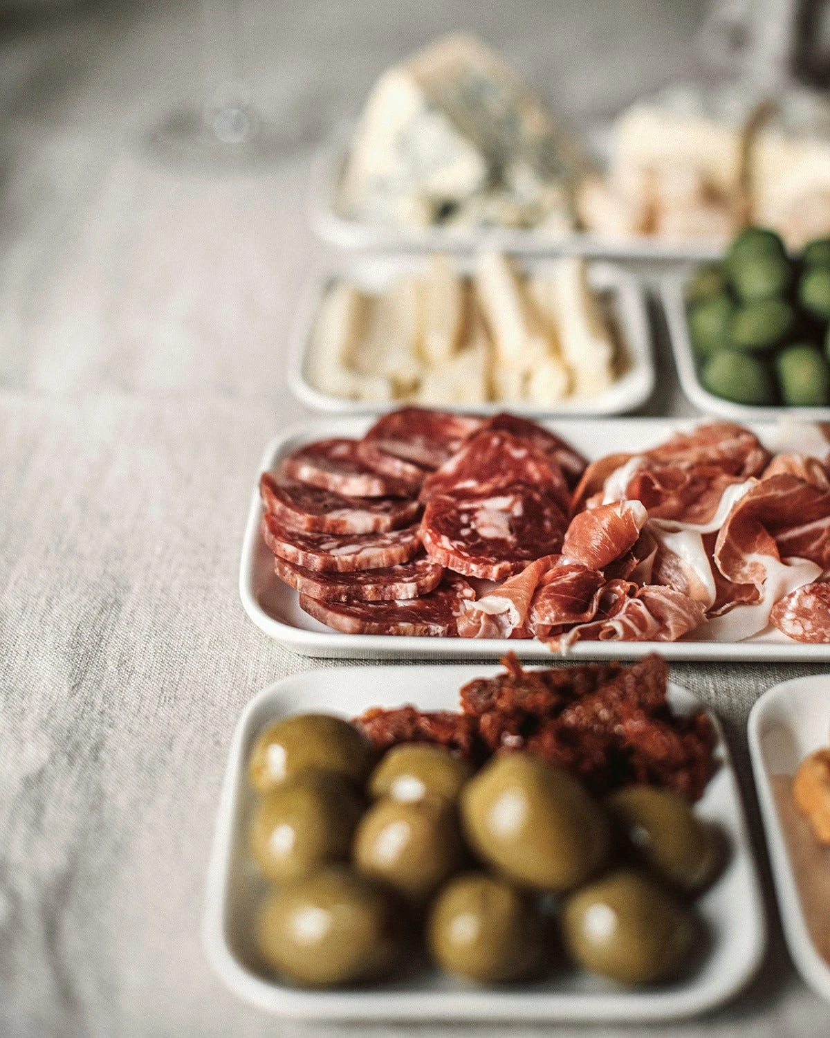 Plate Tapas Sqare 4-p 6 Plate Tapas Sqare 4-p – Bild 6