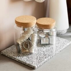 Glasgefäß Korkdeckel Klein -Home Essentials Günstiges Geschäft 375278 20949 1