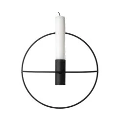 Kerzenständer Wand Rund