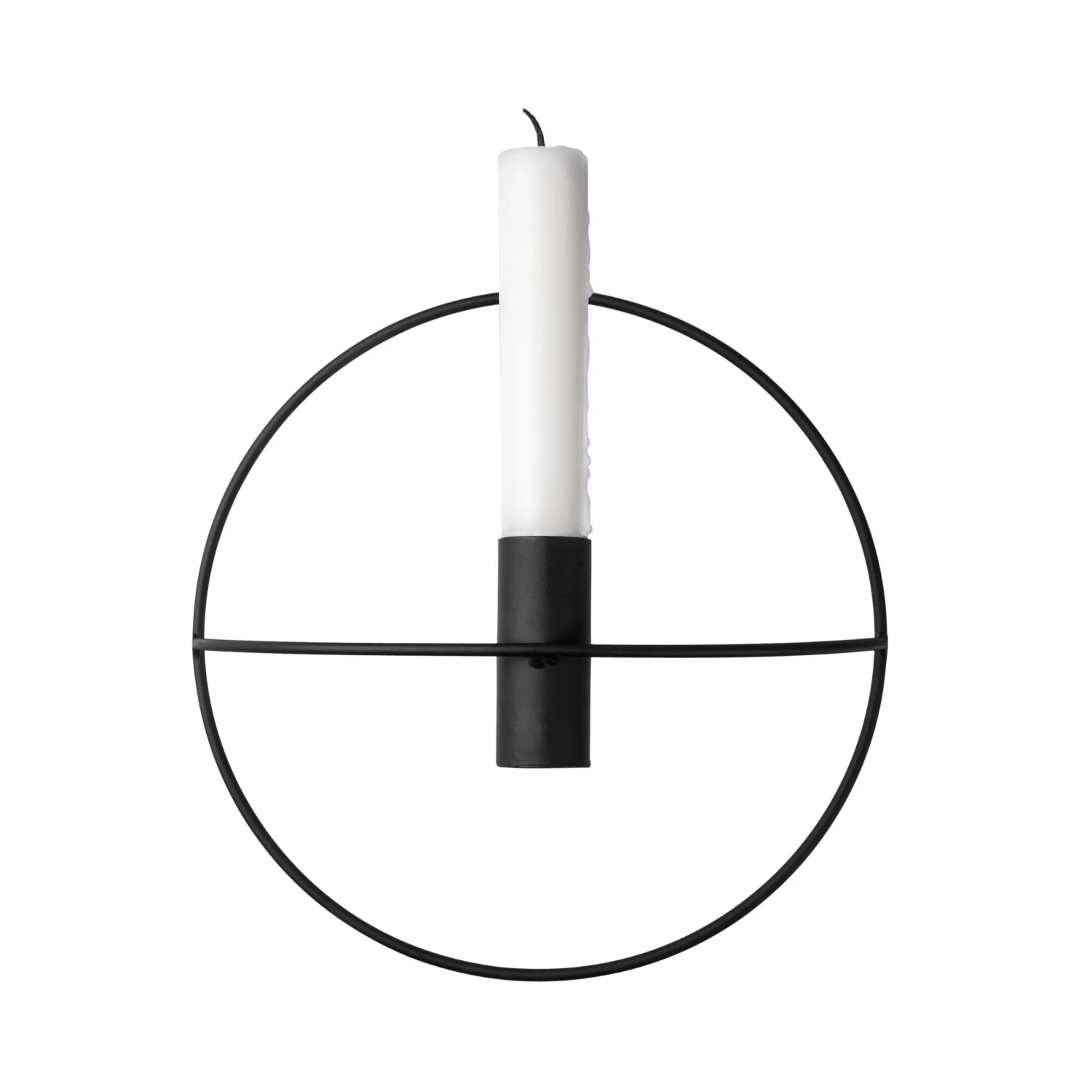 Kerzenständer Wand Rund 1 Kerzenständer Wand Rund