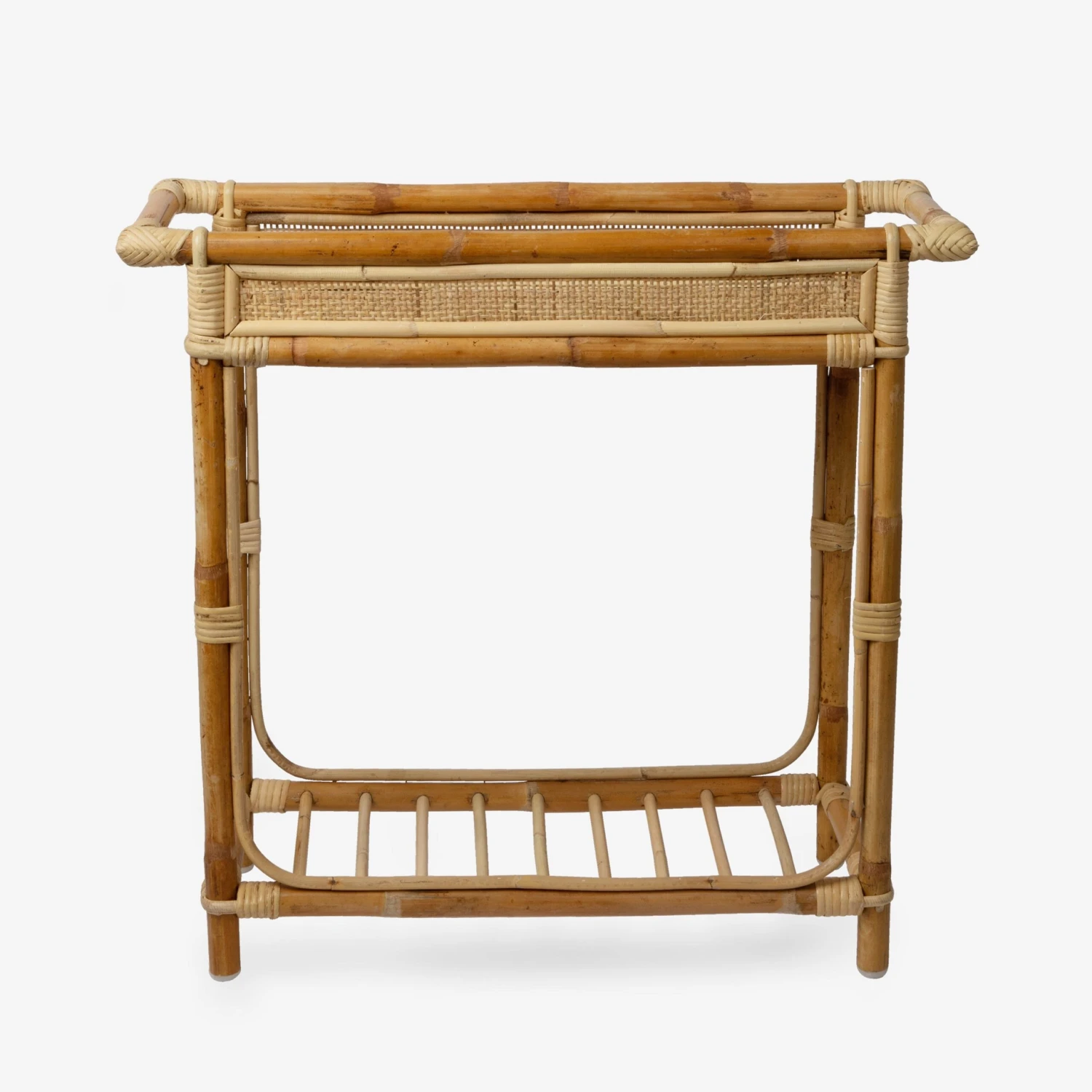 Pflanzenregal Rattan 1 Pflanzenregal Rattan