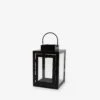 Laterne Metall Klein Schwarz