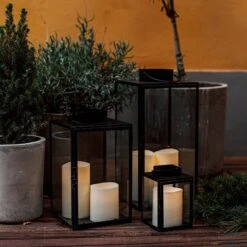 Laterne Metall Klein Schwarz 9 Laterne Metall Klein Schwarz -Home Essentials Günstiges Geschäft 375586 30886