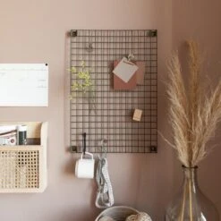 Aufbewahrungstafel Gitternetz 60 X 42 Cm Grün -Home Essentials Günstiges Geschäft 375905 20943