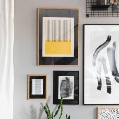 Passe-Partout 50x70 Cm Black -Home Essentials Günstiges Geschäft 375991 21352