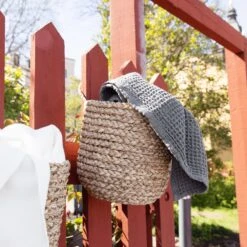 Wandkorb Rund Seegras Groß -Home Essentials Günstiges Geschäft 376230 20328 4