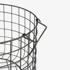 Korb Stapelbar Klein Schwarz -Home Essentials Günstiges Geschäft 376332 21680 1