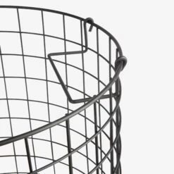 Korb Stapelbar Groß Schwarz -Home Essentials Günstiges Geschäft 376333 21676