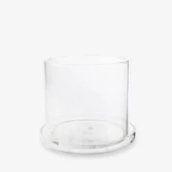 Blumentopf/Untersetzer Glaszylinder Groß
