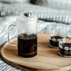 Kaffeepresse Transparent 0,75 L -Home Essentials Günstiges Geschäft 400074 34112