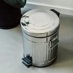 Pedal-Eimer Metall 5 L -Home Essentials Günstiges Geschäft 400107 35560