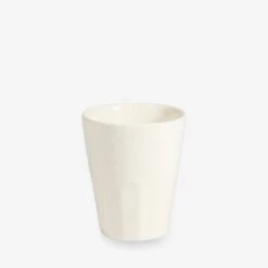 Becher Porzellan Creme