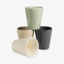 Becher Porzellan Creme 8 Becher Porzellan Creme -Home Essentials Günstiges Geschäft 400328 24385