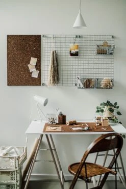 Korb Gitternetz Haken Chrom -Home Essentials Günstiges Geschäft 400415 35358 1