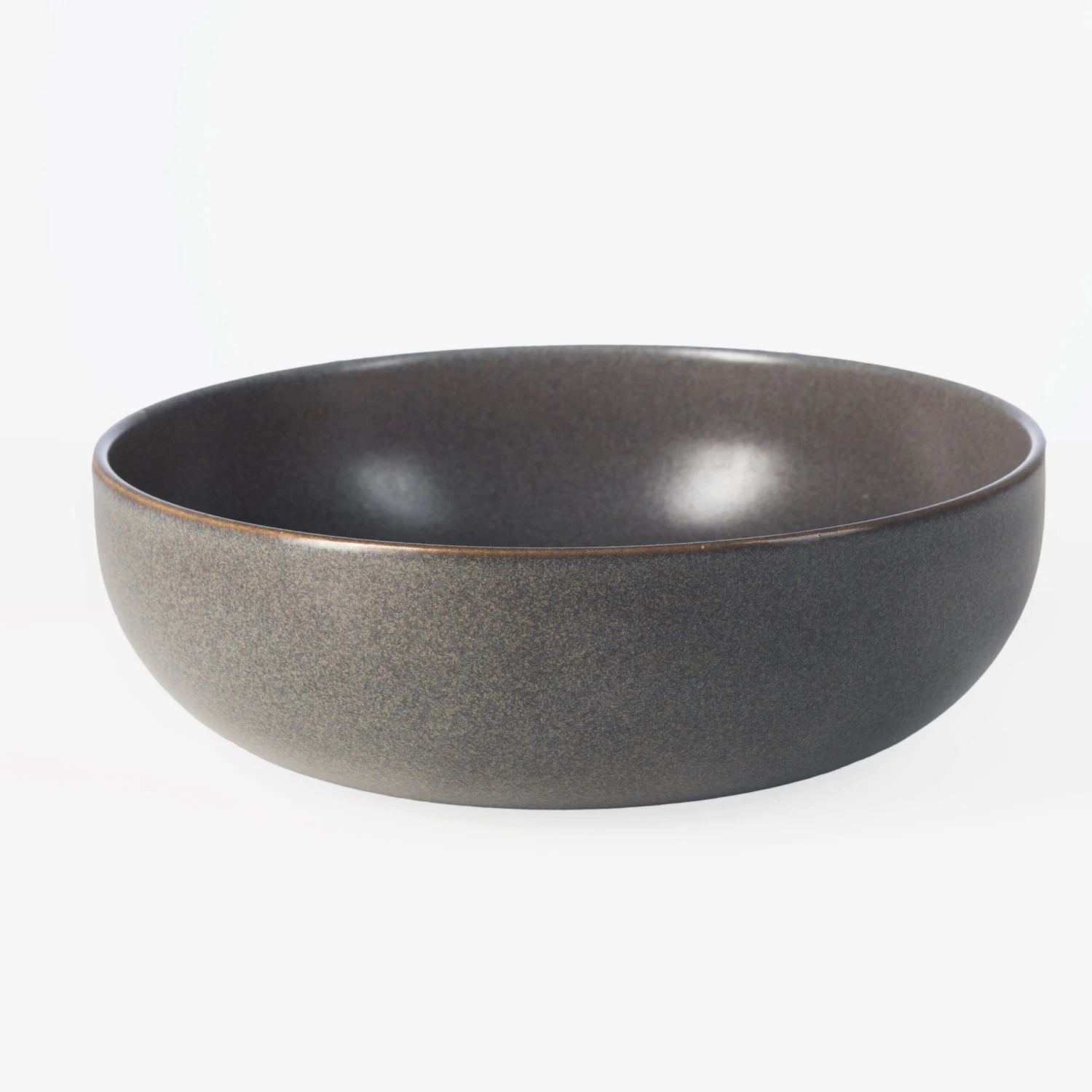 Schüssel Bruno Steingut 26 Cm Dunkelgrau 1 Schüssel Bruno Steingut 26 Cm Dunkelgrau