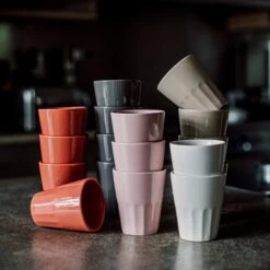 Becher Porzellan Sandbeige -Home Essentials Günstiges Geschäft 400737 28721