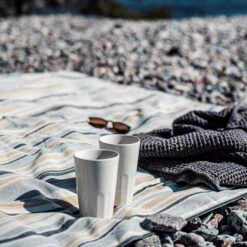 Becher Porzellan Groß Creme -Home Essentials Günstiges Geschäft 400738 34811 1