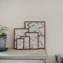 Frame 18x24 Cm Walnut -Home Essentials Günstiges Geschäft 400890 28345