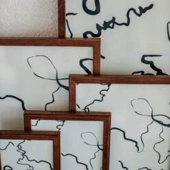 Frame 21x30 Cm A4 Walnut -Home Essentials Günstiges Geschäft 400892 28346 1