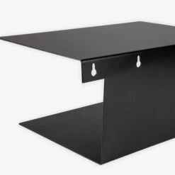 Nachttisch Wandhängend Metall Schwarz -Home Essentials Günstiges Geschäft 400978 28614