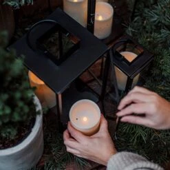 LED-Blockleuchte Timer Außenbereich 15 Cm -Home Essentials Günstiges Geschäft 401072 30883