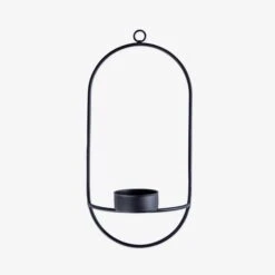 Kerzenhalter Wand Oval