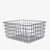 Korb Metall XL Schwarz