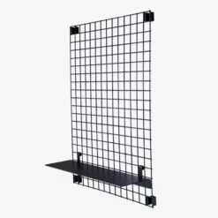 Regal Gitternetz Lang Schwarz -Home Essentials Günstiges Geschäft 401136 29485 1