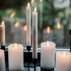 LED-Antikkerze Timer 2er-Pack 25 Cm -Home Essentials Günstiges Geschäft 401147 29633