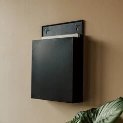 Wandfach Schwarz A4 -Home Essentials Günstiges Geschäft 401240 31076