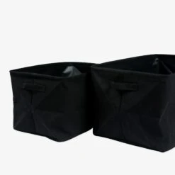 Korb Faltbar Groß Schwarz -Home Essentials Günstiges Geschäft 401268 32980