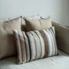 Cushion Rib Stripe 40x60 Blue/Beige